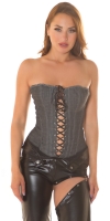 Blugi Corset Compleu Sexy / + Thong in Look