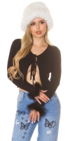 Cardigan Sexy Musthave cu feather detaliu