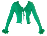 Cardigan Sexy Musthave cu feather detaliu