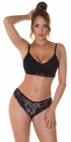 Chilotei dama Set Sexy Lingerie / dantela Bra +