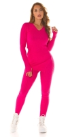 Colanti Pulover Sexy 2 piese tricot-Set / &