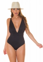 Costum baie sexy cu decorative curea