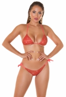 Costum de baie in doua piese Sexy 2 Piece Set / BH + Slipi brazilieni