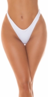 Slip Costum de baie in doua piese sexy cu talie inalta Brazilian