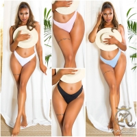 Slip Costum de baie in doua piese Sexy Musthave Brazilian