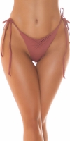 Slip Costum de baie in doua piese sexy Musthave Brazilian Cut