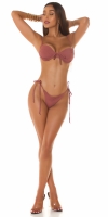 Slip Costum de baie in doua piese sexy Musthave Brazilian Cut