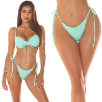 Slip Costum de baie in doua piese sexy Musthave Brazilian Cut