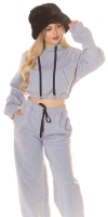 Hanorace sexy cu buricul gol Loungewear Style