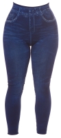 Jeggings Sexy cu talie inalta Basic