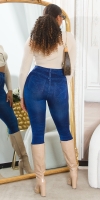 Jeggings Sexy cu talie inalta Basic