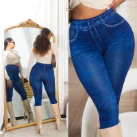 Jeggings Sexy cu talie inalta Basic