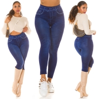 Jeggings Sexy cu talie inalta Basic