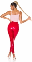 Pantaloni Sexy Paperbag Latexlook