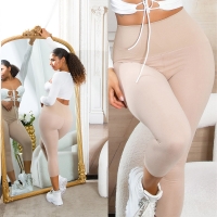 Pantaloni trei sferturi Colanti Sexy Musthave cu talie inalta