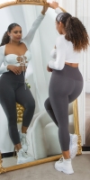 Pantaloni trei sferturi Colanti Sexy Musthave cu talie inalta