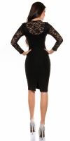 Rochie creion Sexxy fashion cu dantela