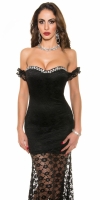 Rochie de seara seara-Look sexy cu dantela