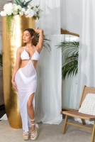 Rochie lunga sexy cu decupaje / Cover-Up