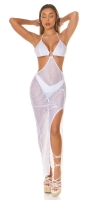 Rochie lunga sexy cu decupaje / Cover-Up