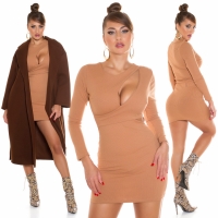 Rochie mini bodycon Sexy cu decupaje