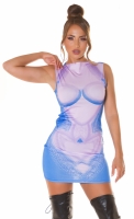 Rochie mini sexy Bodycon cu imprimeu