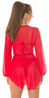 Rochie mini sexy transparent / Cover-Up