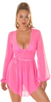 Rochie mini sexy transparent / Cover-Up