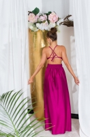 Rochii sexy tip satin Maxi cu XL crapatura pe picior