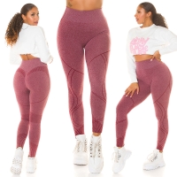 Sexy cu talie inalta modelatorLeggings scrunch seam