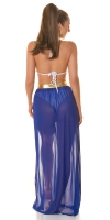 Fusta maxi sexy transparent / Cover-Up