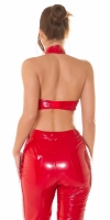 Topuri cu buricul gol sexy Latexlook Neck