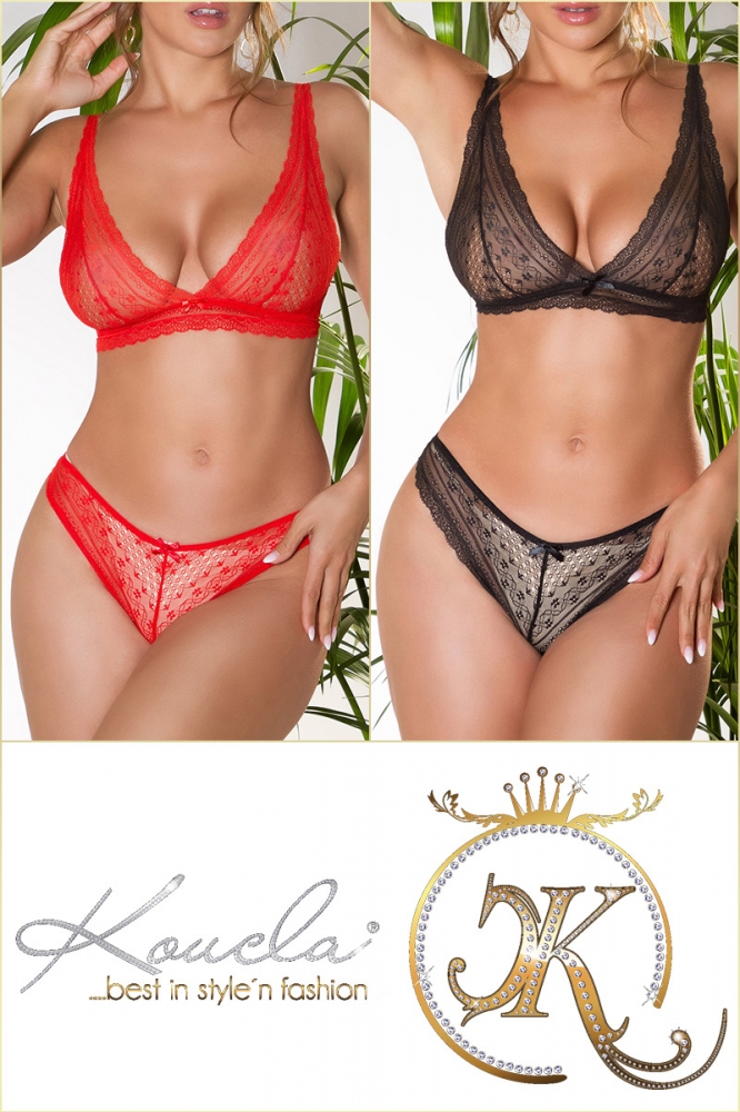 Chilotei dama Set Sexy Lingerie / dantela Bra +