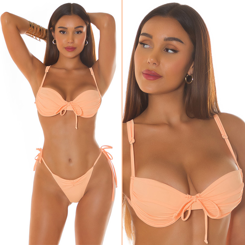 Sutien Costum de baie in doua piese sexy Musthave care se leaga