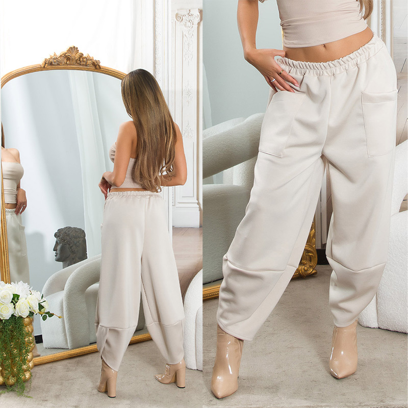 Pantaloni sexy cu talie inalta 