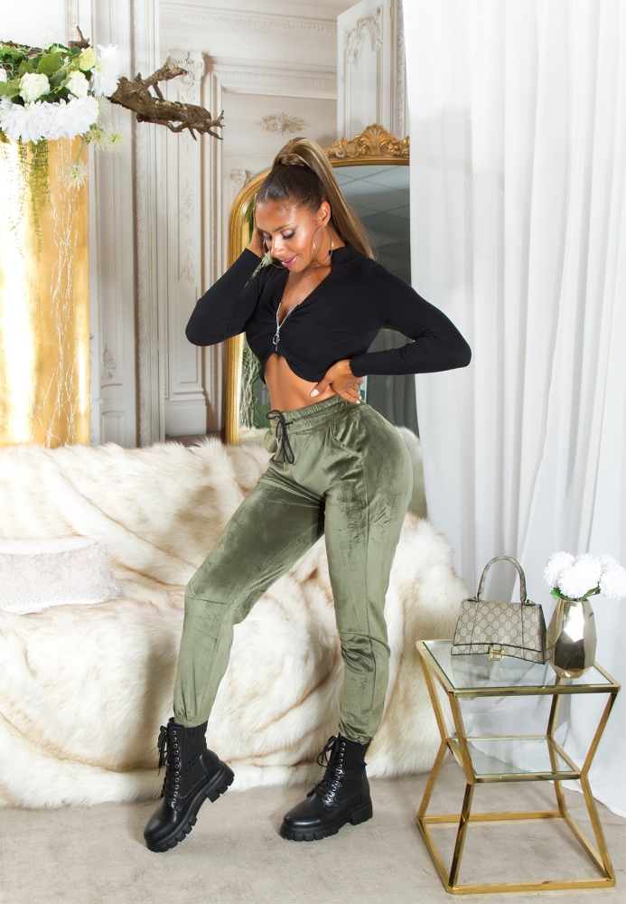 Pantaloni sport Sexy Musthave Loungewear made of plush