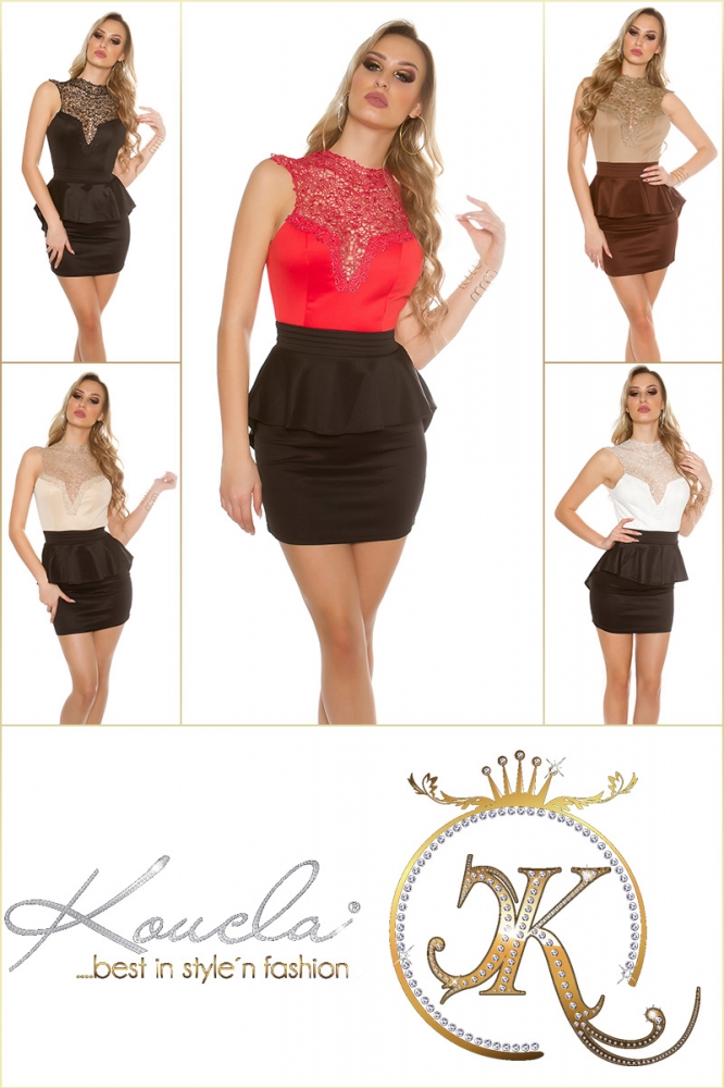 Rochie mini sexy cu dantela on chest