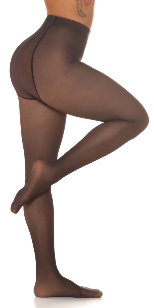 Sexy Basic lined iarna Tights