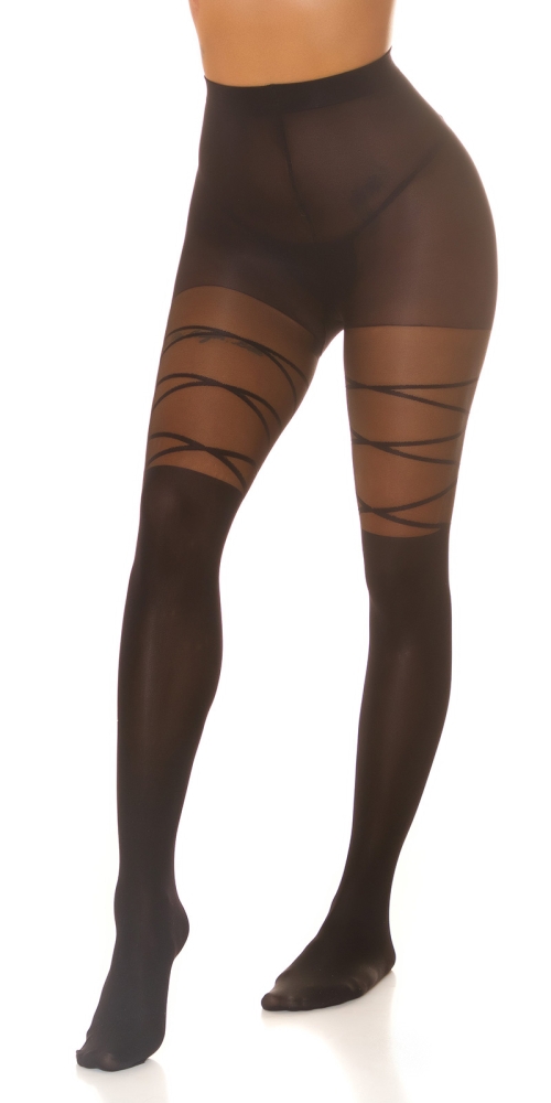 Sexy Musthave Tights in peste genunchi Look