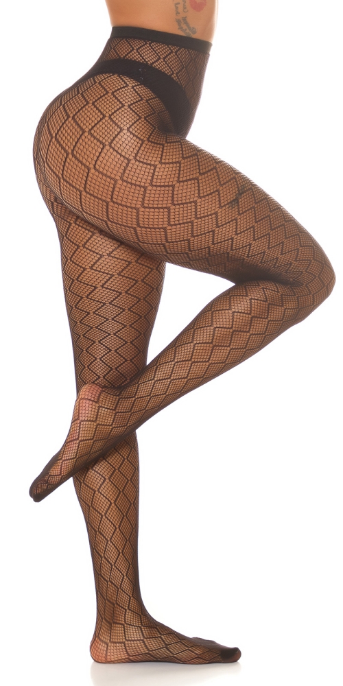 Sexy plasa Tights cu model