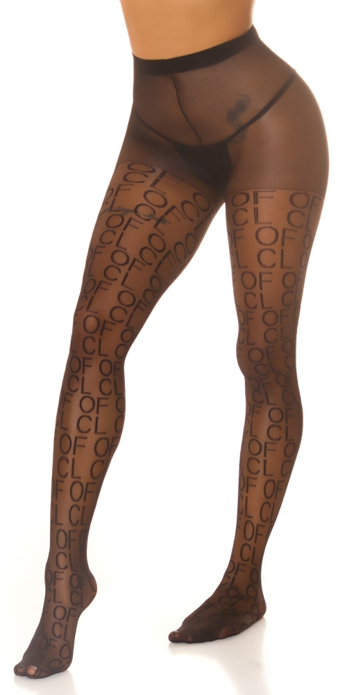 Sexy Tights cu imprimeu